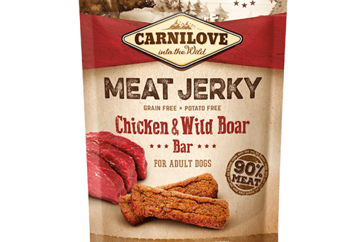 Carnilove - Jerky Chicken & Wild Boar Bar