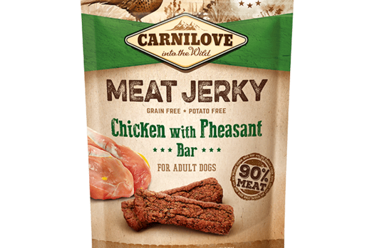 Carnilove - Jerky Chicken with Pheasant Bar