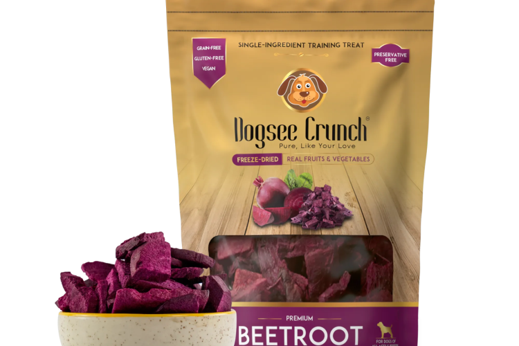 Dogsee Crunch Beetroot Training Treats