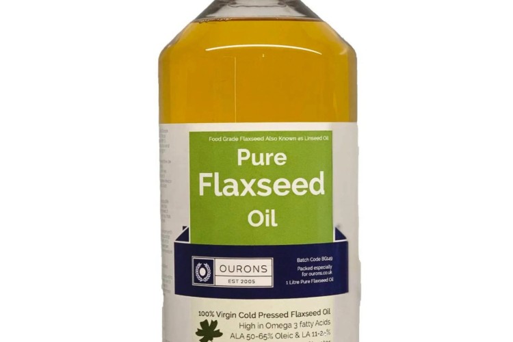 Ourons - Pure Flaxseed Oil - 1ltr