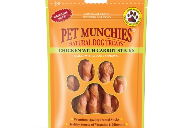 Pet Munchies - Chicken with Carrot Sticks