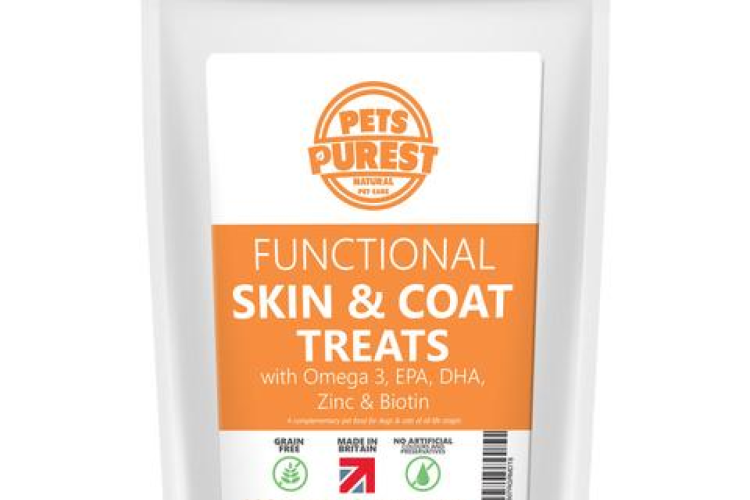 Pets Purest - Grain Free Skin & Coat Treats - 70g