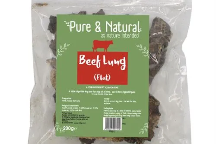 Pure & Natural - Beef Lung Flat