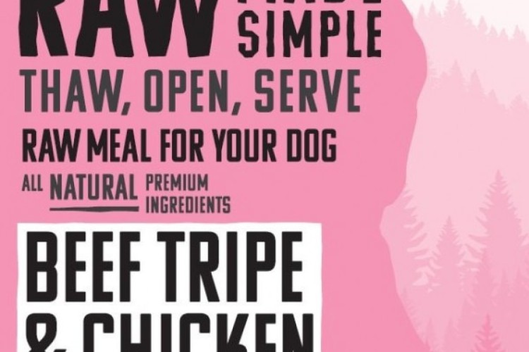 Raw Made Simple - Beef Tripe & Chicken - 500g