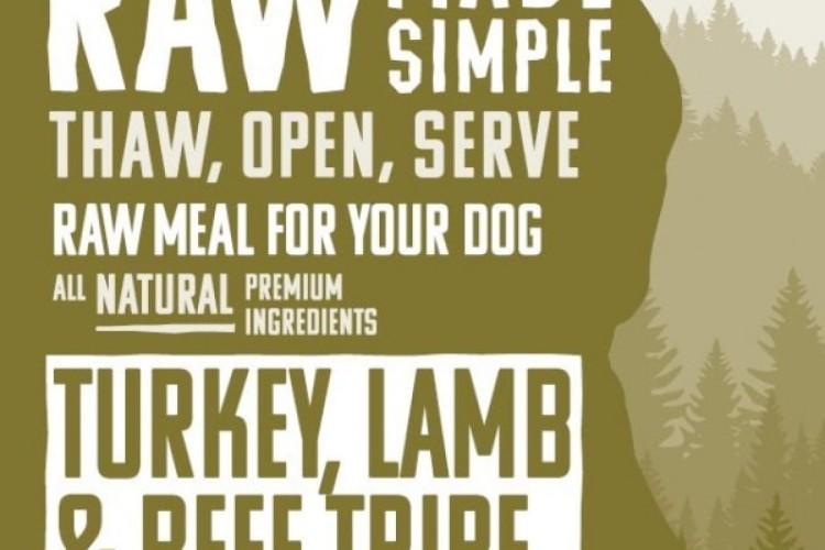 Raw Made Simple - Turkey, Lamb & Beef Tripe - 500g